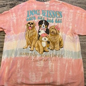Simply southern tie dye tee